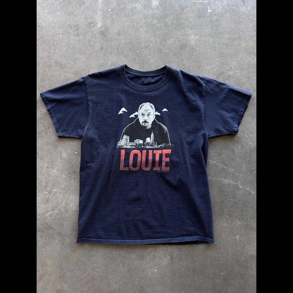 2011 Louie FX Networks Comedy Tv Series Size Large Louis CK Rare Promo TV Tee